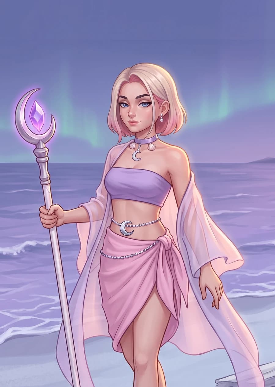 Selyna — Pale Tide, Keeper Look · Borealis